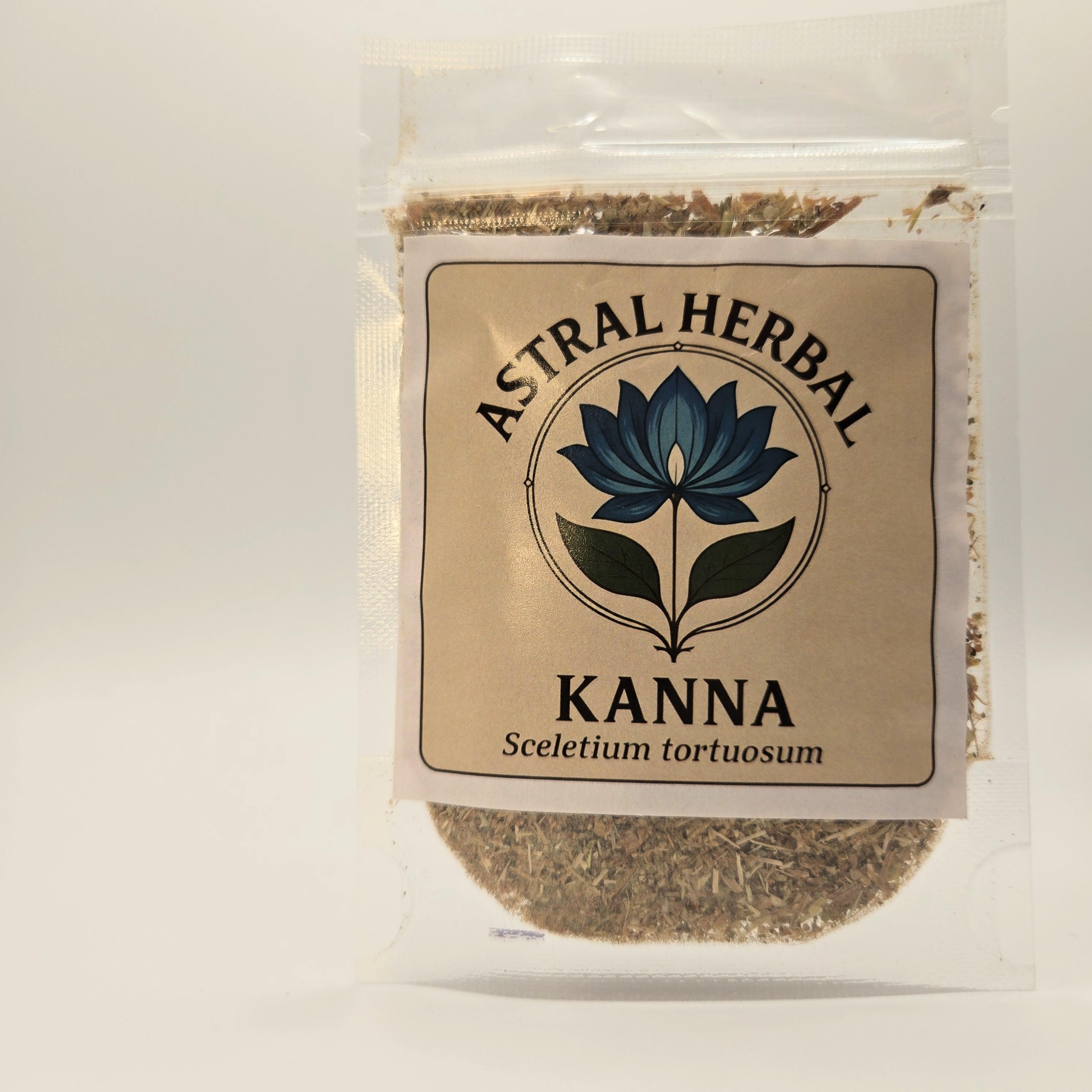 Kanna Sceletium Tortuosum Organic All Natural Bulk Rough Cut and