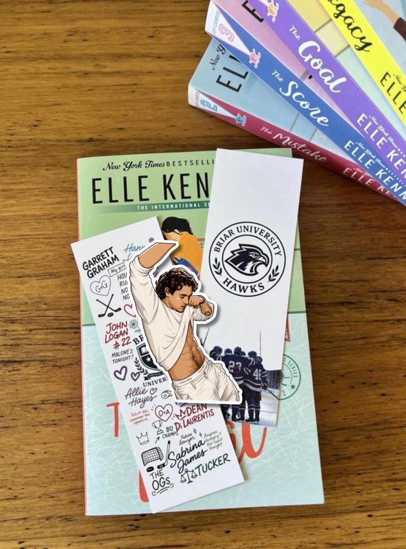 Belmont Cameli | Off Campus Stickers | BookTok Sticker | Romance Book | Kindle Decals image 2
