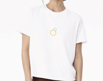 Ring-Custom Bead Embroidered Tees, Tanks & More