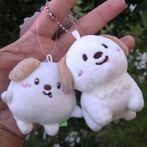 Briize fanmade Kpop keychain plushies, gift box, bias plush, boy group keychain, kpop bag charm, anton, wonbin, sohee