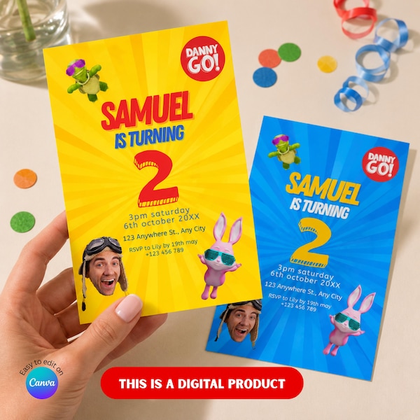 Danny Go Printables - Etsy