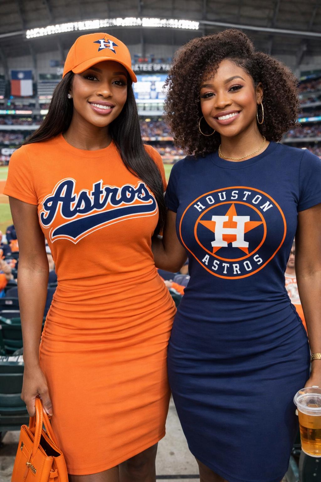 Houston Astros Dress - Etsy Houston Astros Dress - Etsy