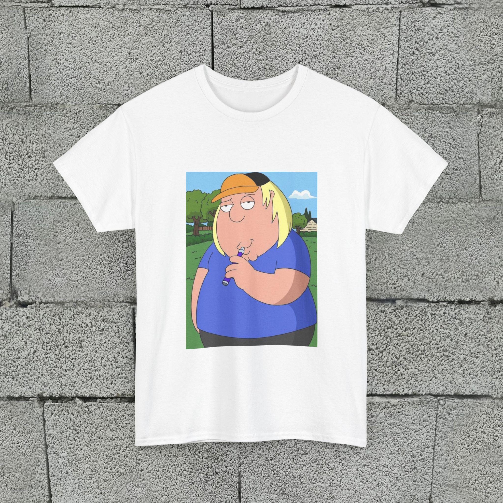 Chris Griffin Vaping Funny Shirt, Unisex Family Guy T-shirt, Family Guy  Meme Photo, Pop-culture Apparel