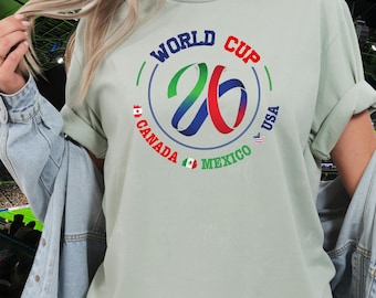 World Cup 26 Shirt, Soccer Fan T-shirt, 2026 Football Tee, USA Canada Mexico Shirt, Fottball Fan Shirt
