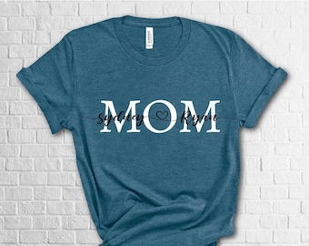 Personalized Kids Names Mom T-Shirt, Mother's Day Gift