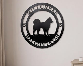 Personalized Dog Sign Pick your Breed Metal Sign, custom outdoor wall art, pet memorial gift, personalized pet decor
