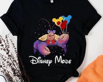 Camiseta unisex de Disney Moana Tamatoa, estilo Disney, ideal para vacaciones en Disney World. Regalo perfecto para cumpleaños. Sudadera con capucha para niños y niñas.