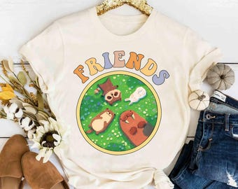 Marvel Guardians 2025 Freunde Rocket Lylla Floor Teefs Retro Shirt, MCU Comic Fans Unisex Tshirt Familie Geburtstagsgeschenk Erwachsenes Kind Kleinkind Tee