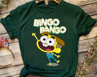 Camiseta Disney Channel Big City Greens Cricket Bingo Bango, Camiseta unisex navideña de Magic Kingdom, Regalo familiar de cumpleaños para adultos, niños y bebés