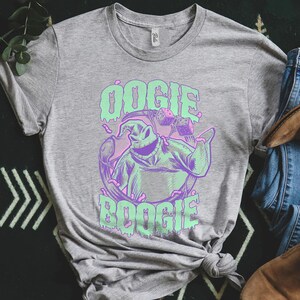 Disney The Nightmare Before Christmas Oogie Boogie Portrait T-Shirt Unisex Adult T-shirt Kid shirt Gift for Birthday Hoodie Toddler Tee image 2