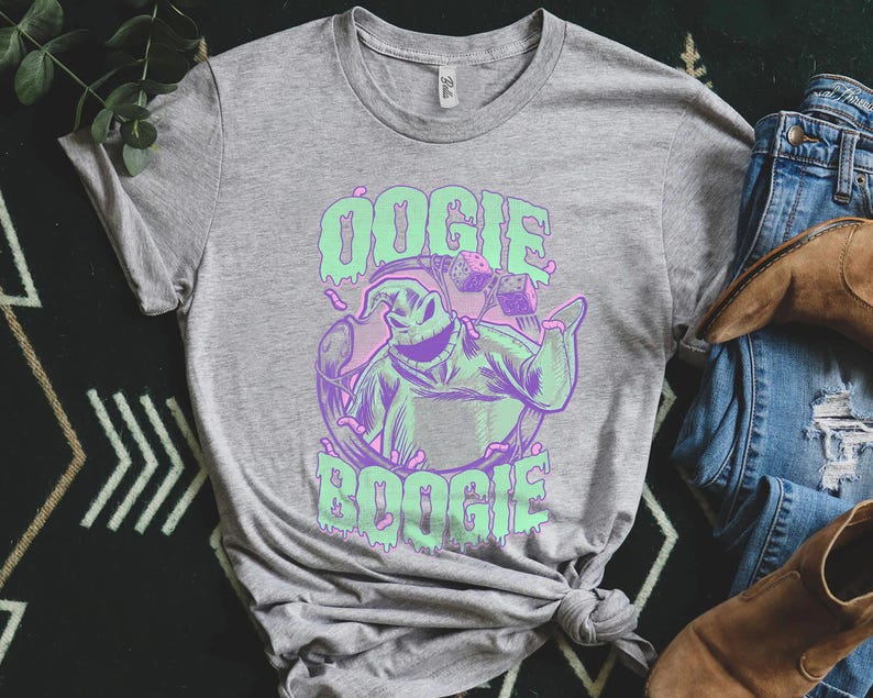 Disney The Nightmare Before Christmas Oogie Boogie Portrait T-Shirt Unisex Adult T-shirt Kid shirt Gift for Birthday Hoodie Toddler Tee image 2