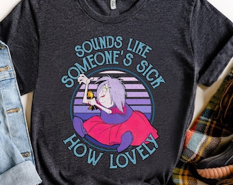 Retro Disney Sword In The Stone Mad Madam Mim klinkt als iemands ziek shirt, WDW T-shirt uniseks familie verjaardagscadeau volwassen peuter T-shirt