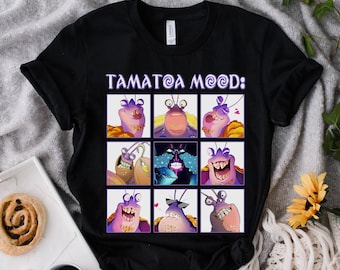 Disney Moana Tamatoa Mood Emotion Of Tamatoa - Camiseta unisex con cara bonita, regalo de cumpleaños para hombres, mujeres y niños, sudadera con capucha, camiseta para niño pequeño