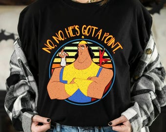 Camiseta retro de Disney con citas de Kronk, Ángel y Diablo, de El Emperador y sus Locuras, unisex, ideal como regalo de cumpleaños familiar, para adultos y niños pequeños.