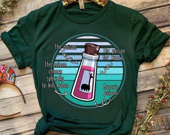 Disney Emperor's New Groove Kuzc Poison Yzma Extract Of Llama Shirt, Magic Kingdom WDW Unisex T-shirt Family Birthday Gift Adult Tee