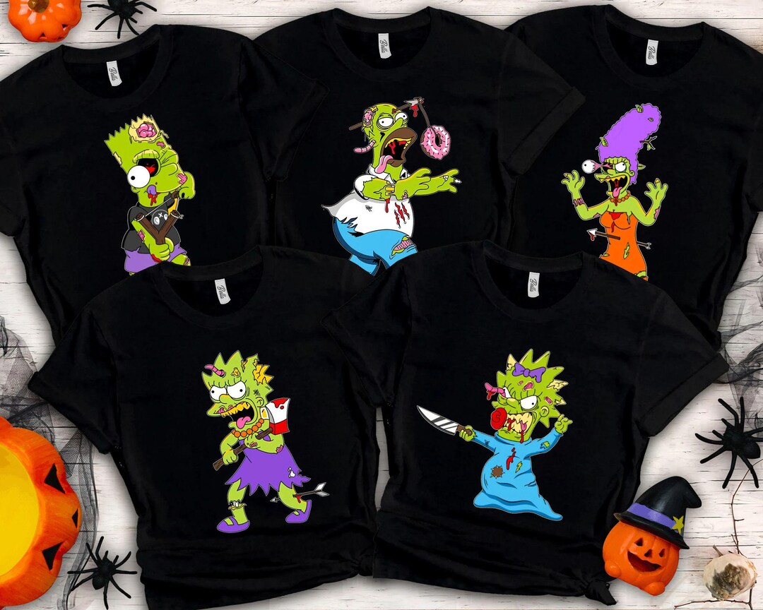 Fall Protection Simpsons The Simpsons Treehouse of Horror Homer Zombie Donut Head Halloween ...