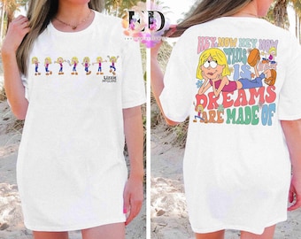 Two-sided Emotions Of Lizzie McGuire Retro T-Shirt, This Is What Dreams Are Made Of Tee, Magic Kingdom Disneyland Family Vacation Gift
