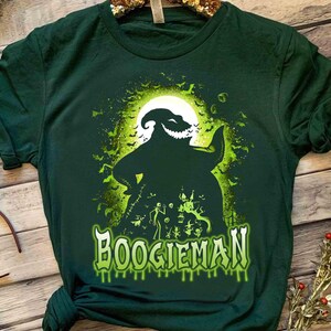 Camiseta do Bicho-Papão de O Estranho Mundo de Jack, Viagem para a Festa de Halloween em Família na Disneylândia em 2025, Camiseta Disney Jack e Sally Oogie Boogie Bash imagem 3