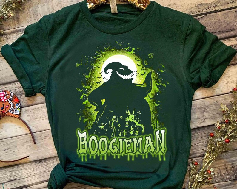 Camiseta do Bicho-Papão de O Estranho Mundo de Jack, Viagem para a Festa de Halloween em Família na Disneylândia em 2025, Camiseta Disney Jack e Sally Oogie Boogie Bash imagem 3