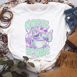 Disney The Nightmare Before Christmas Oogie Boogie Portrait T-Shirt Unisex Adult T-shirt Kid shirt Gift for Birthday Hoodie Toddler Tee image 1