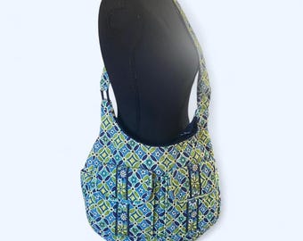 Nwot Vera Bradley Daisy Daisy Cargo Sling bag purse