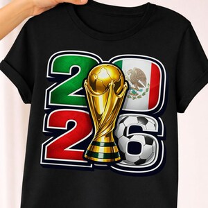 Mexico WC 2026 PNG, Usa Canada Mexico North America, Host Nations Football Design, Soccer Fan Shirt PNG, Sublimation Png