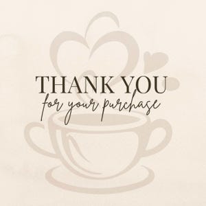 Thank you message image included with a soccer PNG digital download purchase. The design features a warm, neutral background with a thank-you note expressing appreciation for supporting the shop. This image enhances the customer experience for buyers purchasing a soccer-themed digital file intended for apparel, posters, and print on demand products celebrating the international soccer tournament.