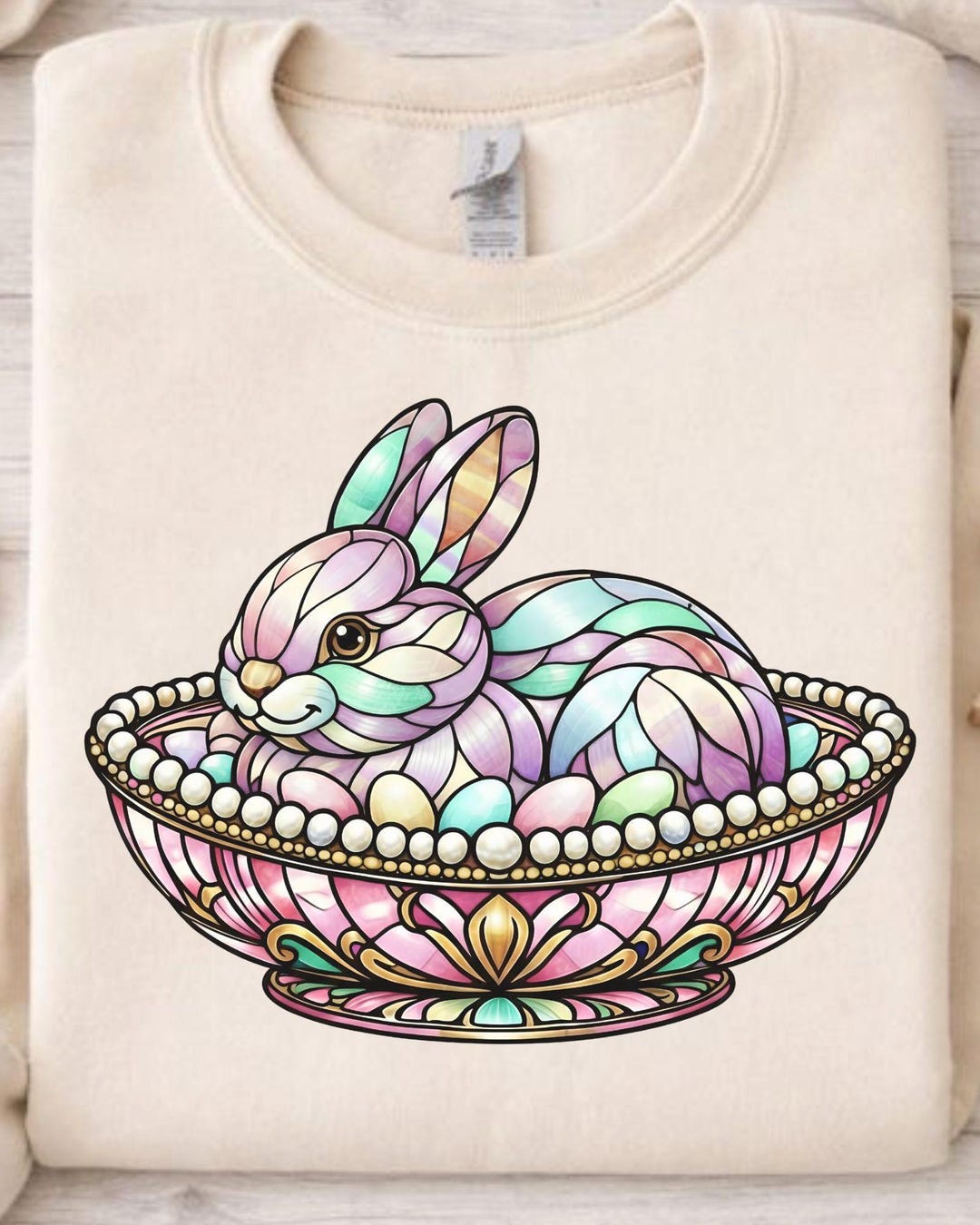 Carnival Glass Bunny PNG, Imperial Glass Easter Rabbit, Pearl Trim Bowl ...