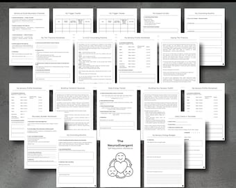 El cuaderno de ejercicios de autorregulación neurodivergente