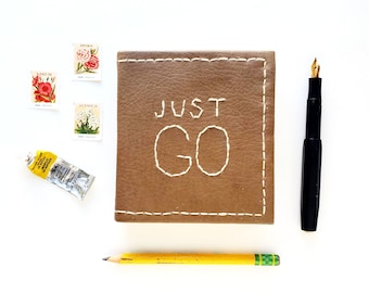 Handbound Travel Sketchbook | Tan Mixed Paper Journal