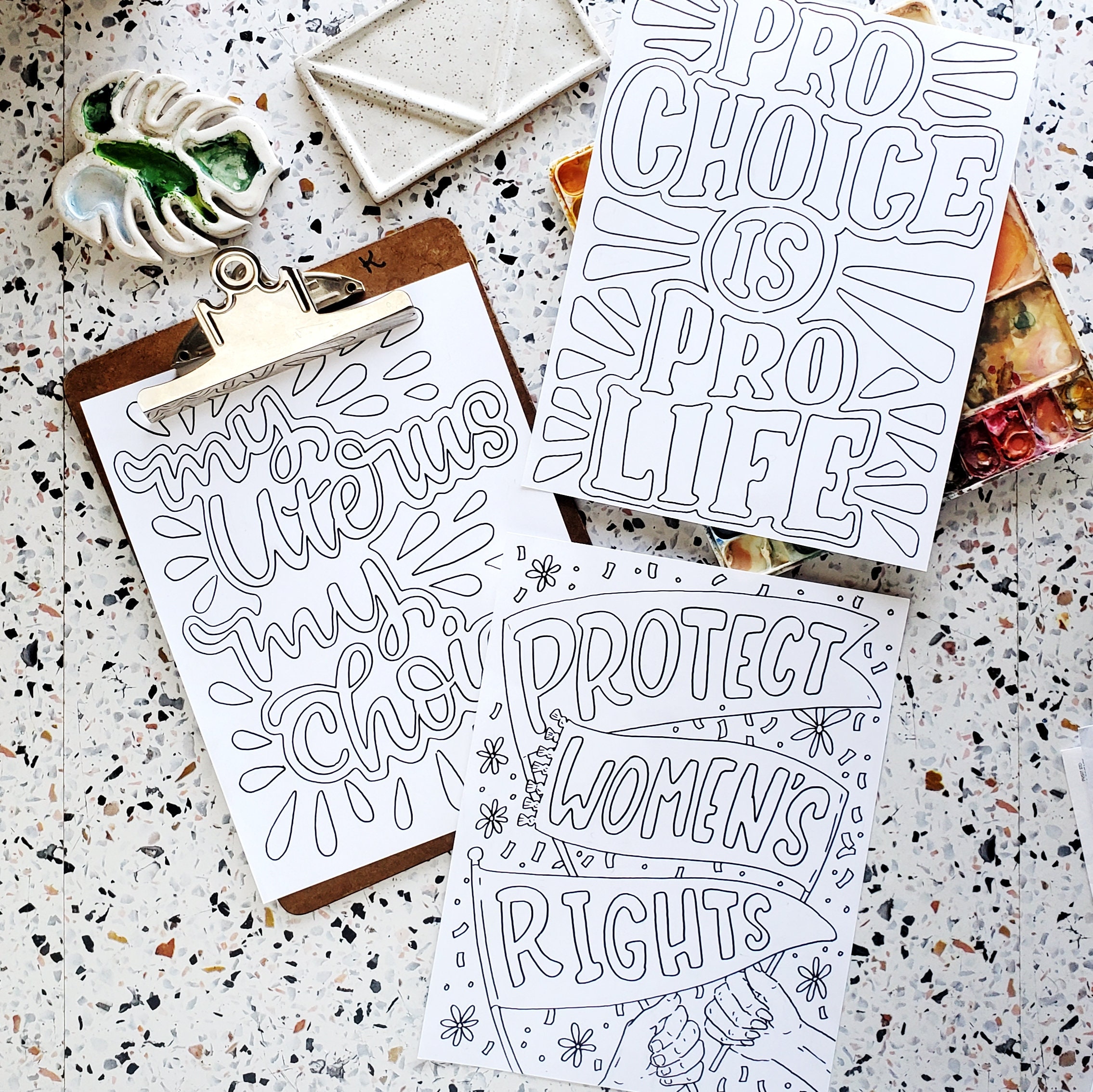 Pro-Choice Protest Poster Malvorlagen Fundraiser | Herunterladbare  Ausmalbilder Protest Poster Abtreibung Frauenrechte Unterstützung Roe vs  Wade - Etsy Österreich, image size:2270x2268