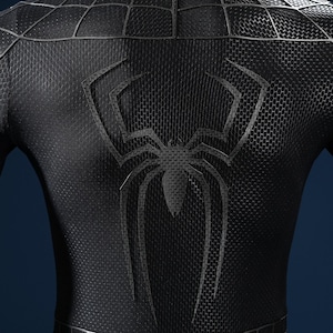 Venom Spider-Man Kostüm Cosplay Venom Symbiotische Bodysuit Top Version Bild 13