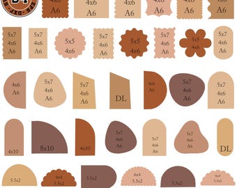 Invitation Cards Cut Files, Such Shapes Clipart + Cut Files, Cricut Shape, Envelope Shape, Svg Pebble, Wedding Invitation, Cricut Silhouette