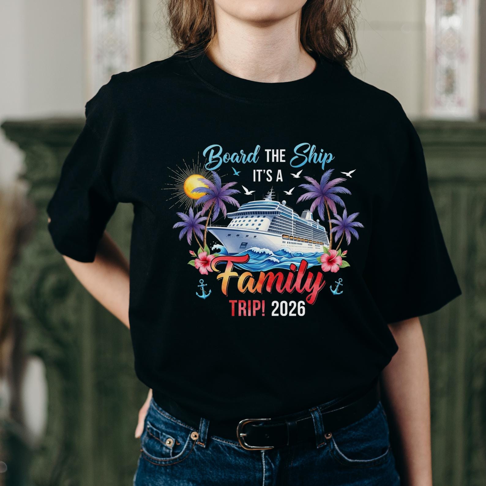 Cruise 2026 PNG Bundle, Family Cruise Trip PNG, Birthday Cruise Shirts ...