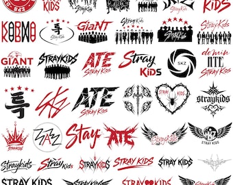 Paquete de Stray Kids SKZOO SVG y PNG, archivos de corte K-pop, la colección definitiva para fans del K-pop, Stray Kids SKZOO Super, calcomanías SKZ PNG, descarga digital