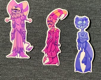 Glanzende stickers Sad Bois