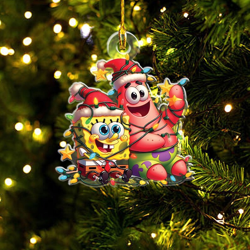 Spongebob Christmas Decorations Etsy spongebob-christmas-decorations-etsy