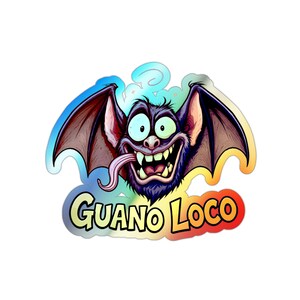 Vibrant Holographic Die-Cut Stickers - Fun, Quirky, and Durable Decor for Skateboards, Laptops, Water Bottles, Gifts, Parties