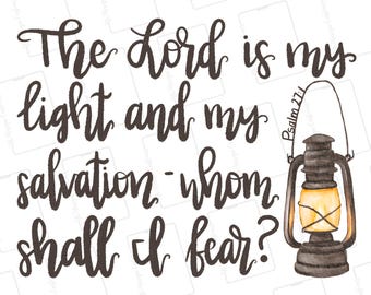 Christian Lantern PNG: Bible Verse Scripture Sublimation (300 DPI)
