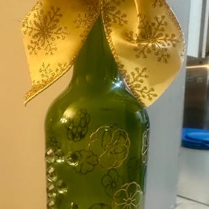 Fall Wine Bottle
