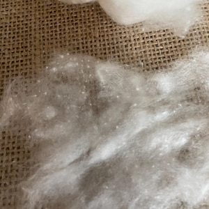 Zijdekamafval: natuurlijke onbehandelde zijdevezels voor vilten en creatieve kunsten