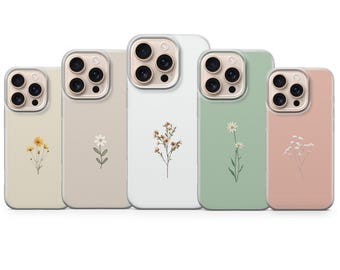 Flower Bouquet Phone Case, Spring Floral Print for iPhone 18 Pro, iPhone 18 Pro Max, Samsung S25, Google Pixel 9