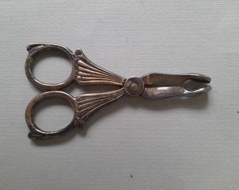 Antique old vintage Sugar Tongs, Nips, Scissors , marked