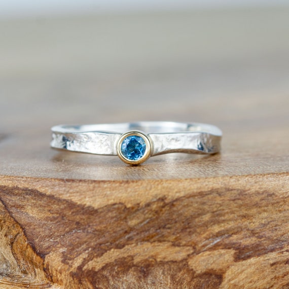 Aquamarine mothers ring cheap