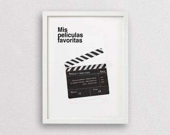DIGITAL - Your favourite films - Custom illustration