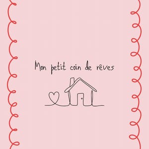 Illustration chambre enfant dessin