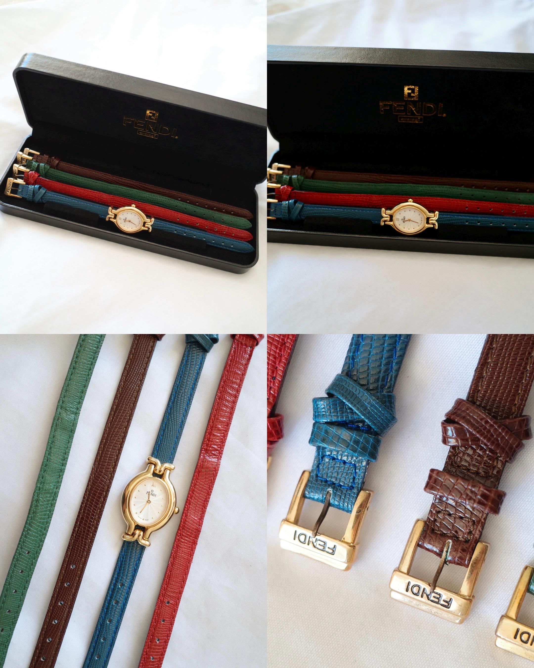 Vintage Gucci Fendi Givenchy Seiko Watch | 90s Retro Luxury Style