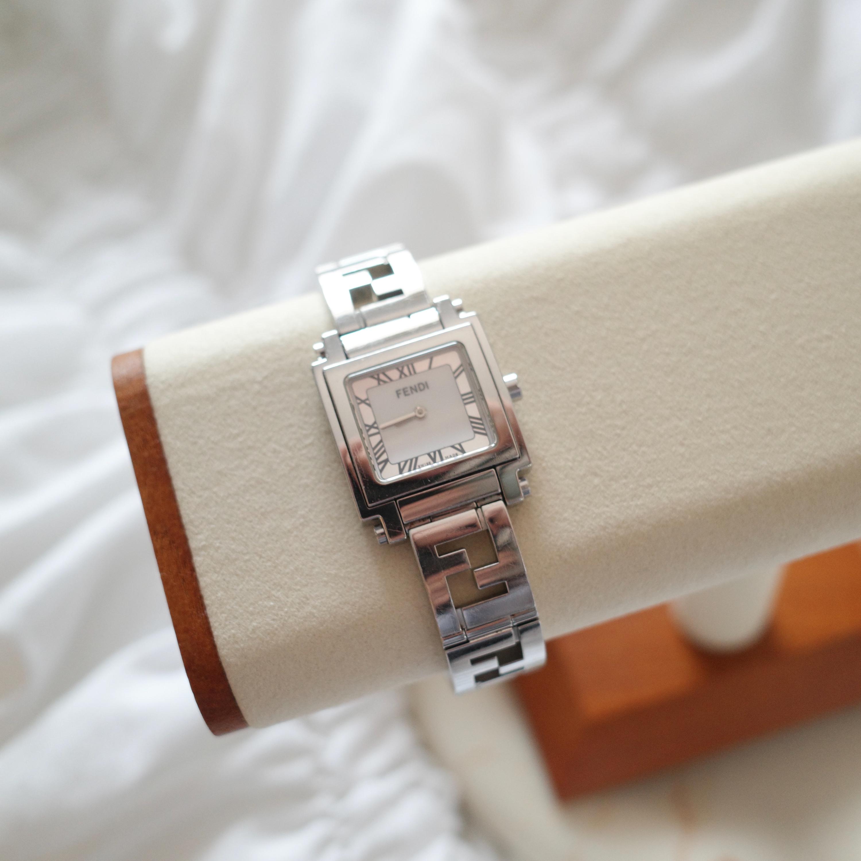 Vintage Fendi 6000L Watch Women's Swiss Quartz Stainless Steel