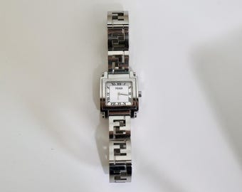 Vintage Fendi 6000L Watch Women's Swiss Quartz Stainless Steel