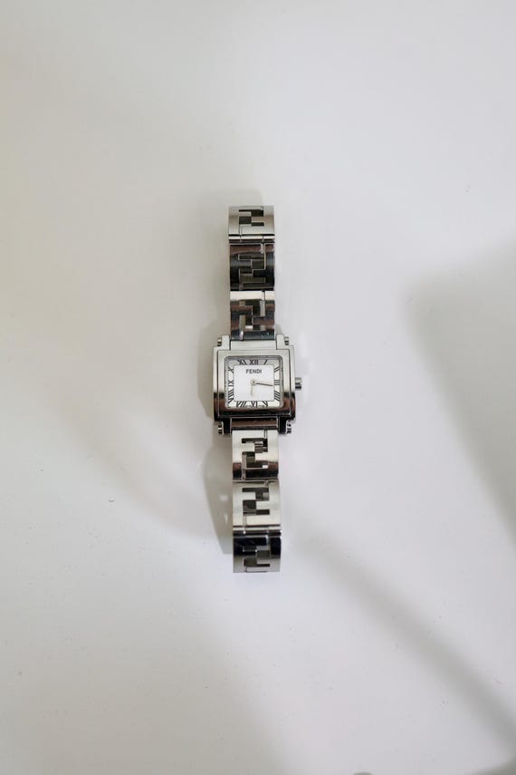 Vintage Fendi 6000L Watch Women's Swiss Quartz Stainless Steel